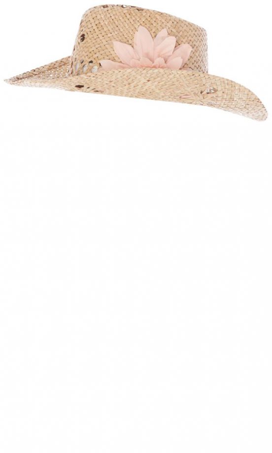 Matalan Summer 2013 Corsage Straw Hat, £6