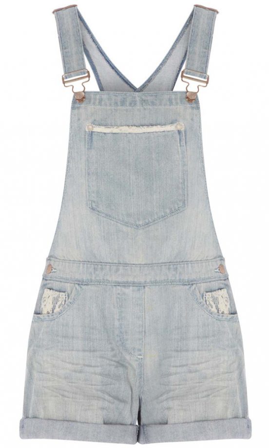 Matalan Summer 2013 Cut Off Denim Dungarees