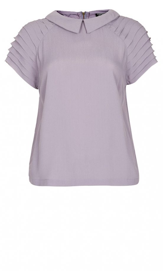 Topshop Violet Collared Top, £34
