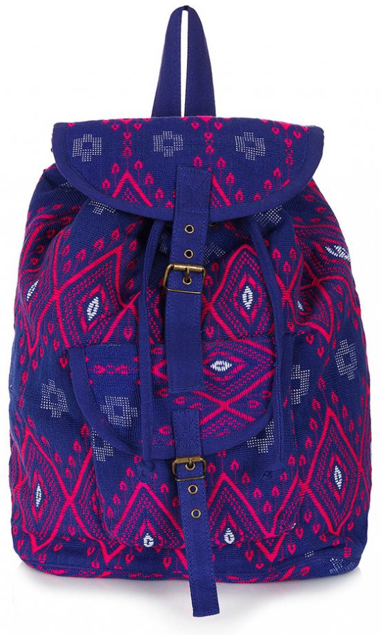 Topshop Diamond Jacquard Backpack, £32