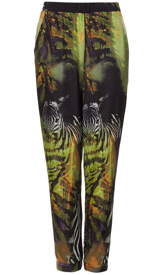 Topshop Zebra Weave Trousers, £35
