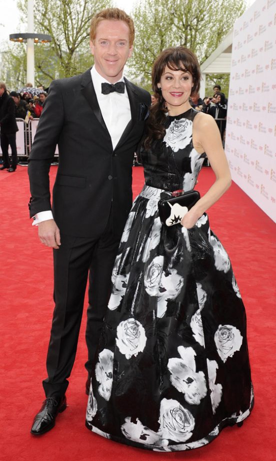 Damian Lewis And Helen McCrory At The TV Baftas, 2013