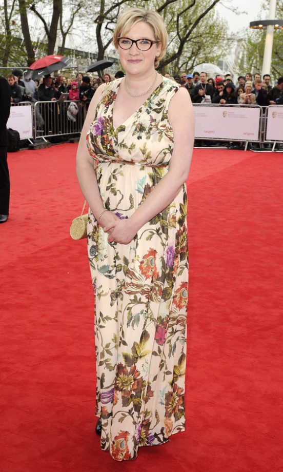 Sarah Millican At The TV Baftas, 2013