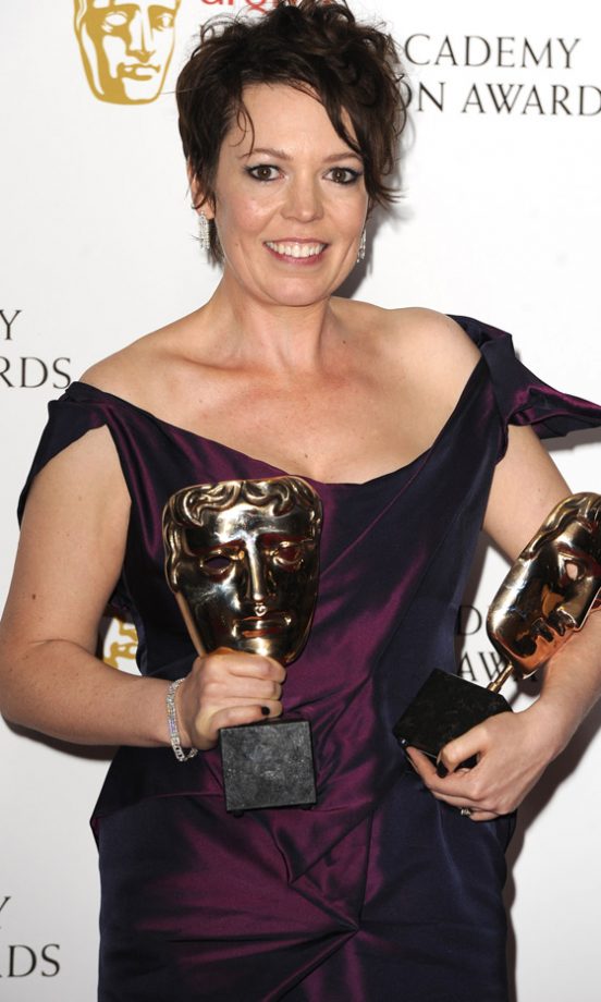 Olivia Colman At The TV Baftas, 2013
