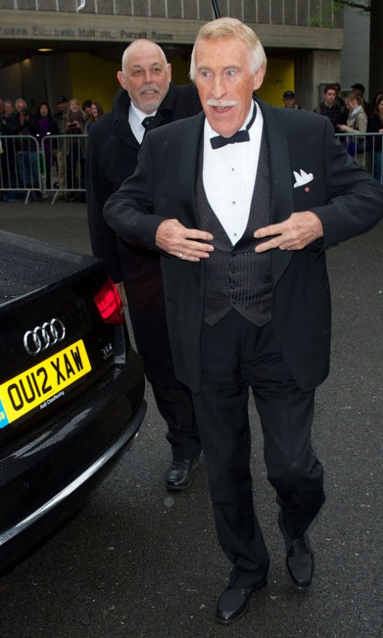 Bruce Forsyth At The TV Baftas, 2013