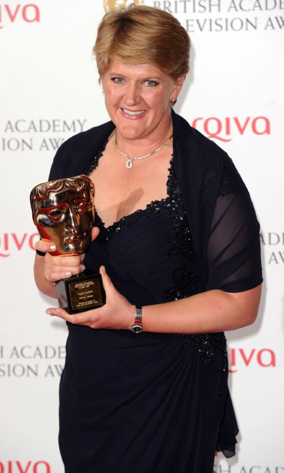 Clare Balding At The TV Baftas, 2013