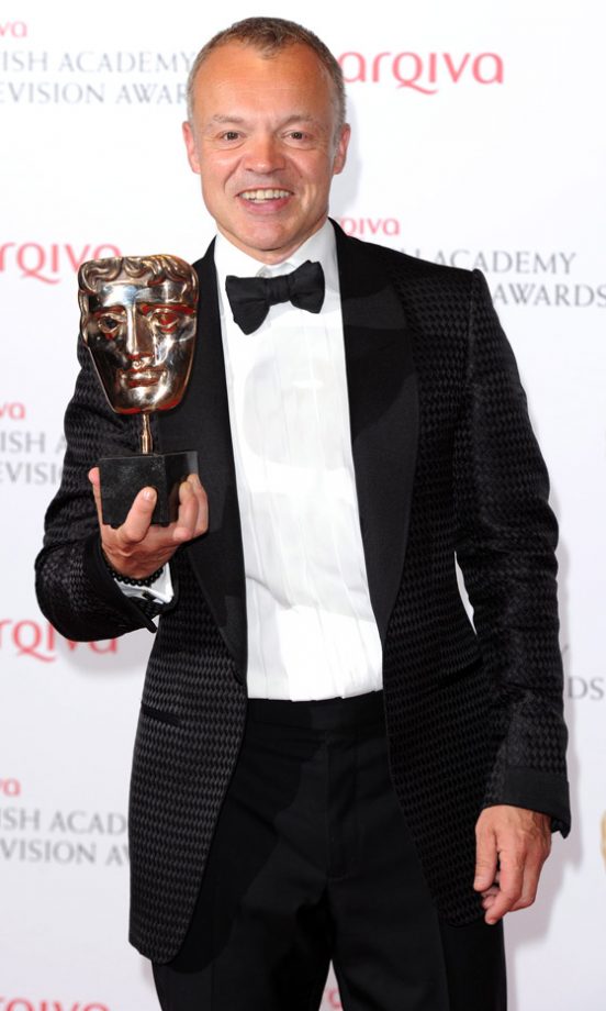 Graham Norton At The TV Baftas, 2013
