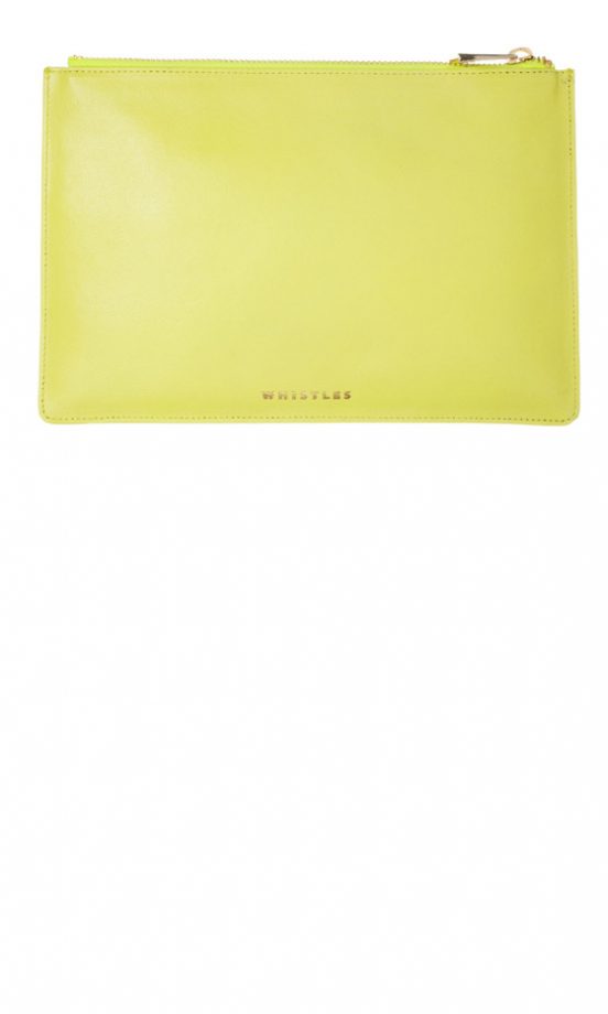 Whistles Yellow Electrical Accessory Bag, £35