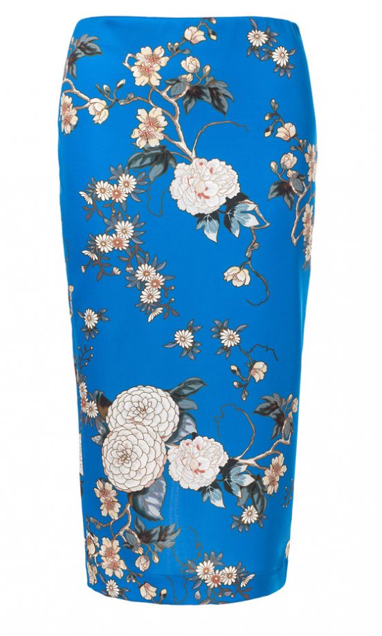 Zara Floral Pencil Skirt, £29.99