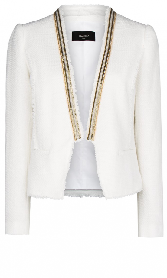 Mango Metallic Trim Jacket, £54.99