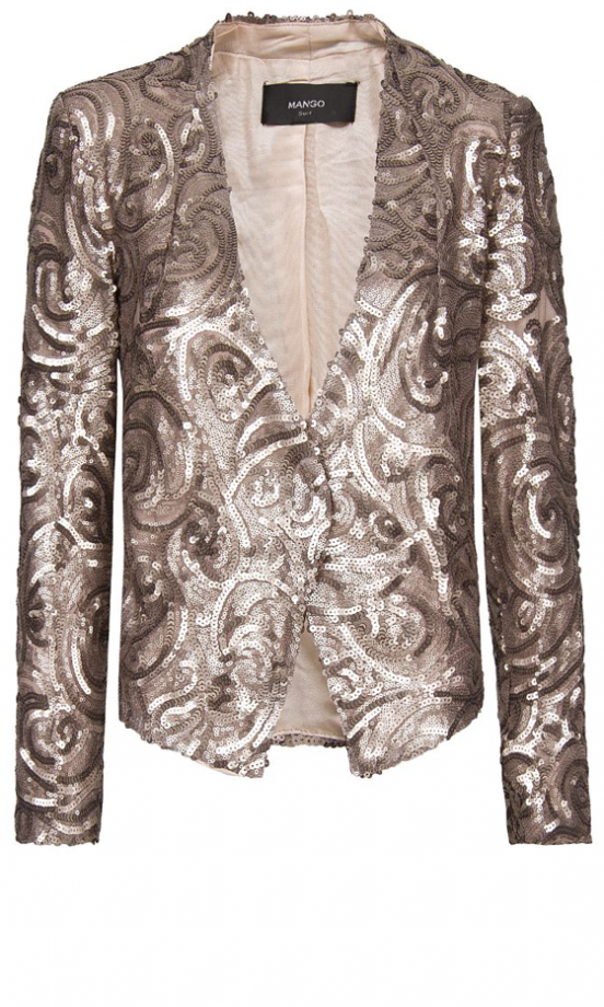 Mango Sequined Jacket, £79.99