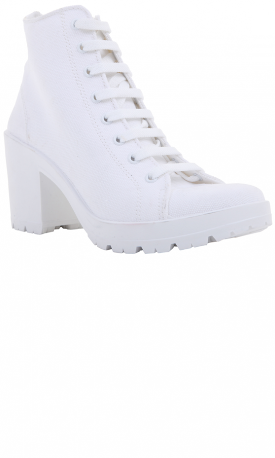 Office White Lace Up Heels, £35