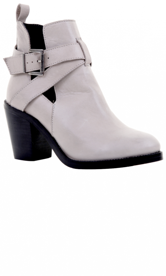 Office Off White Cut Out Boot, £85