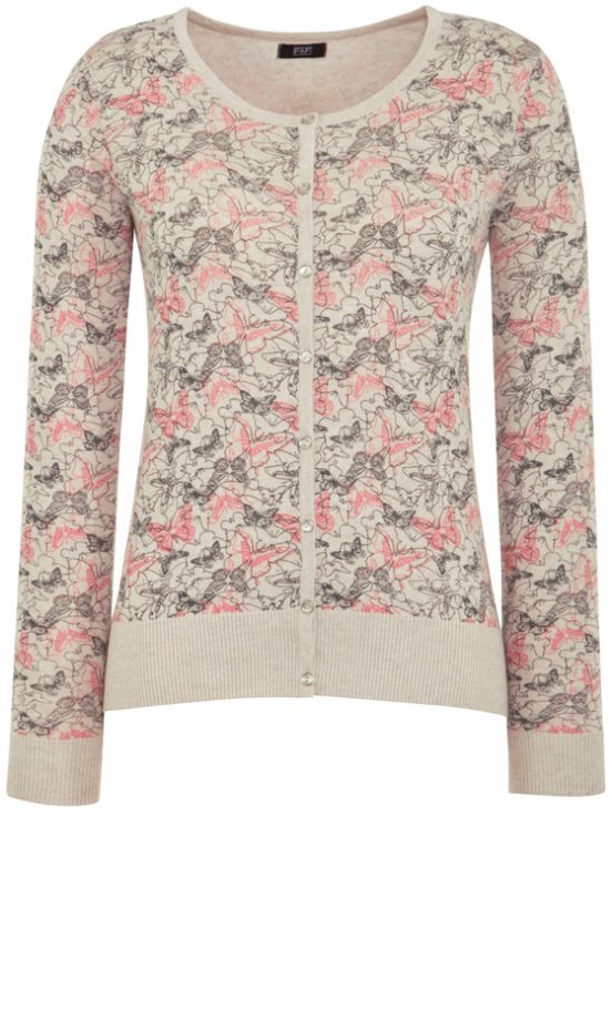 F&F At Tesco Butterfly Print Cardigan, £14