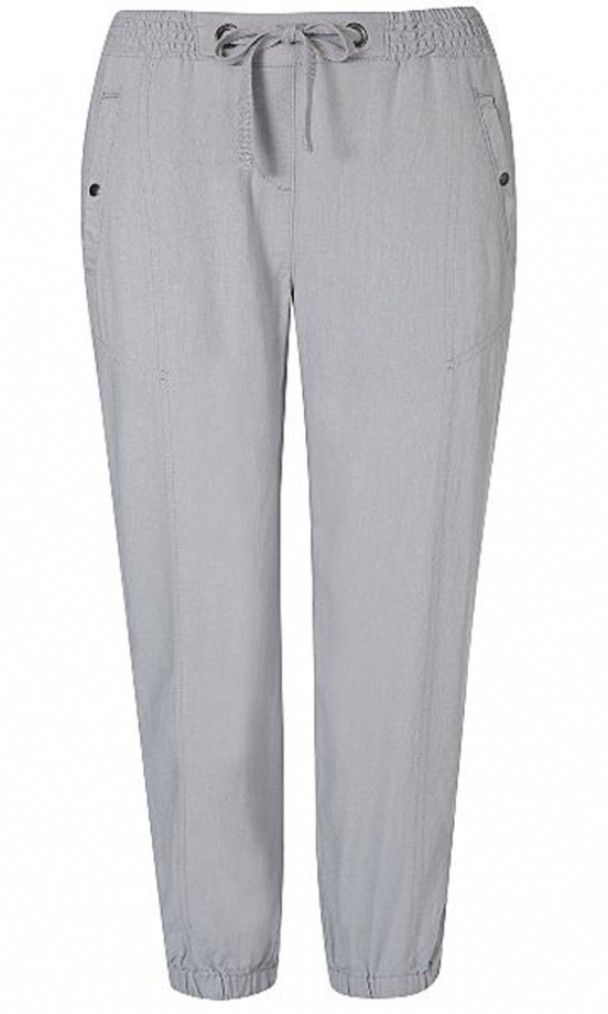 George Linen Cropped Trousers, £10