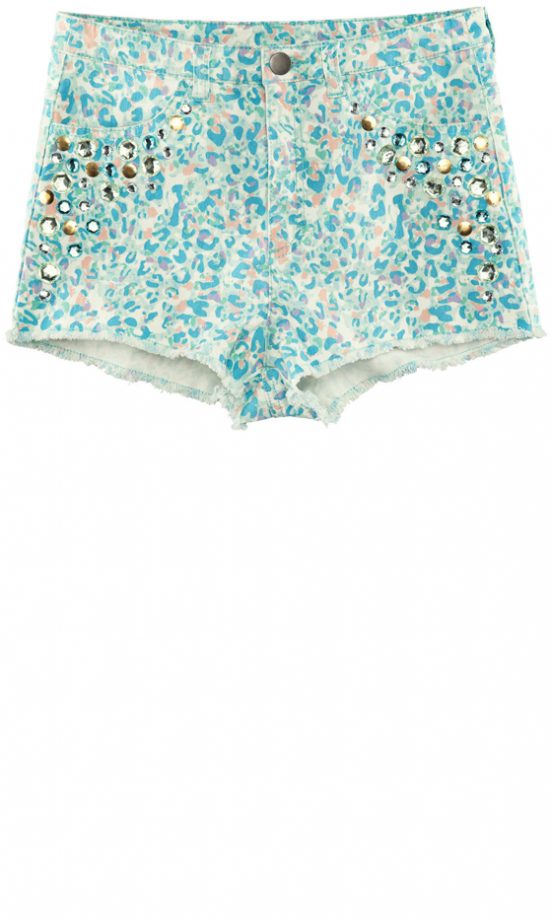 H&M Studded Shorts, £19.99