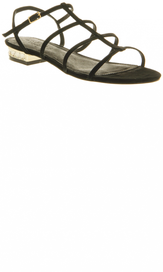 Office Jewelled Heel Sandals, £45