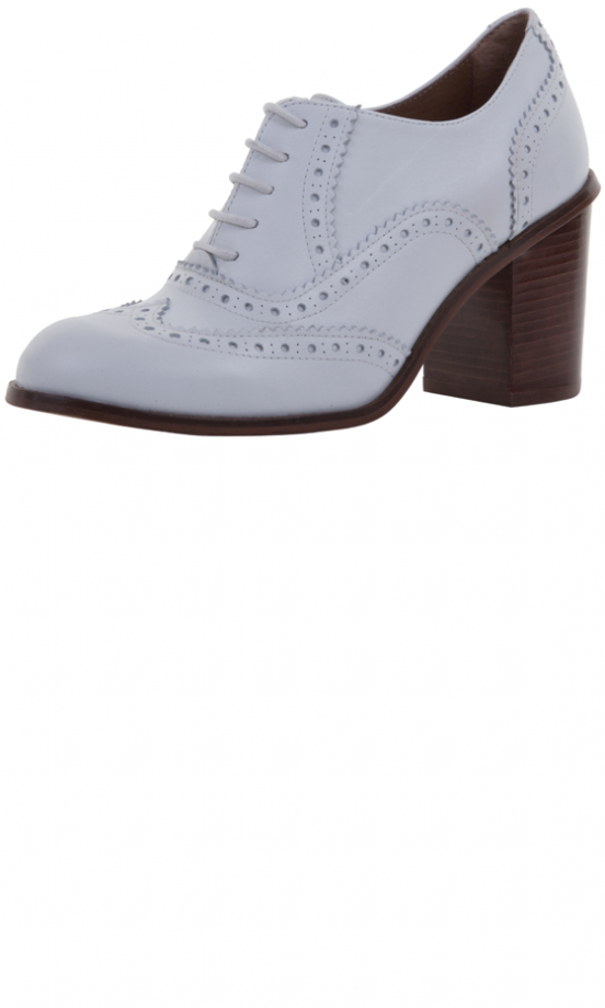 Office White Heeled Brogues, £62