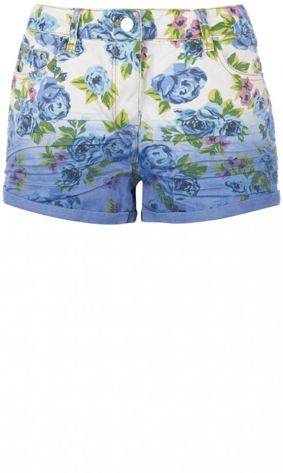 Matalan Floral Denim Shorts, £12