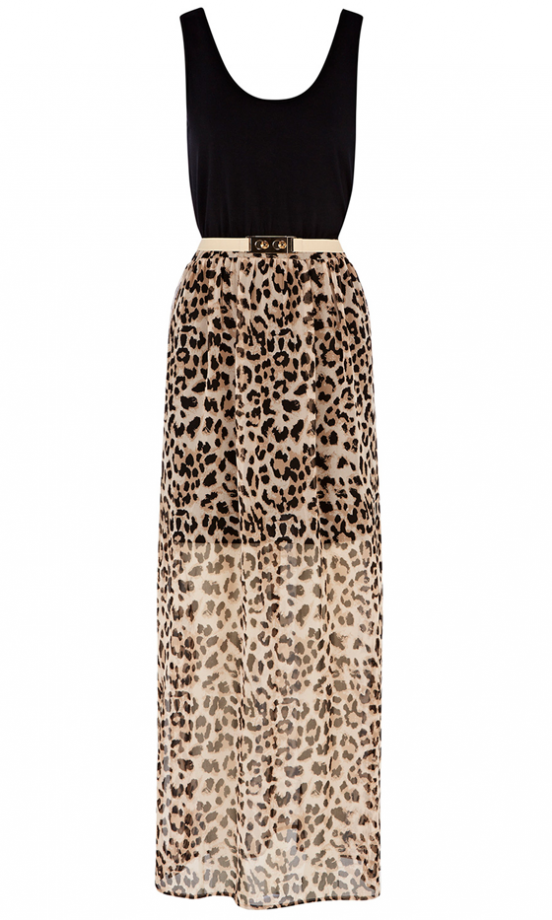 Oasis Animal Print Maxi, £50