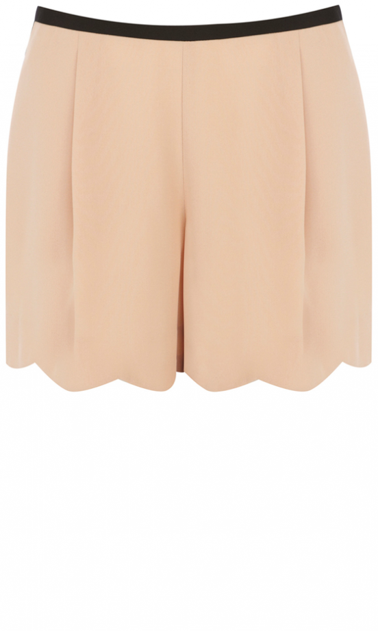 Oasis Scallop Shorts, £35
