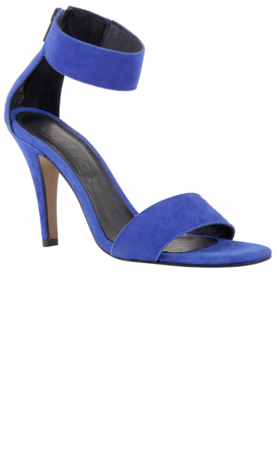 Office Blue Suede Sandals, £55