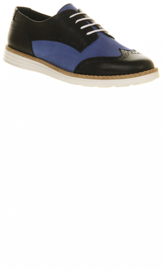 Office Blue Detail Brogues, £60