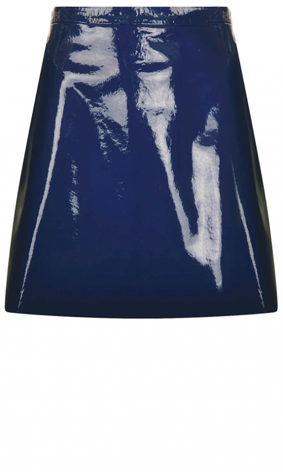 Topshop Leather Pelmet Skirt, £100