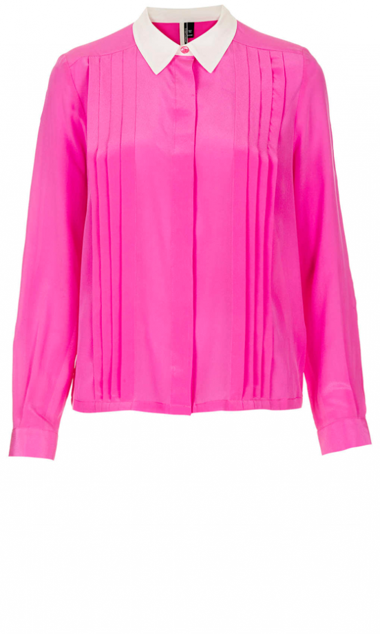 Topshop Longsleeve Silk Shirt, £48