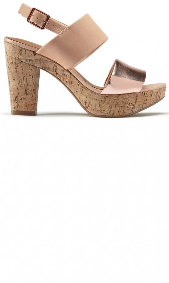 Clarks Summer 2013 Natural Cork Sandals, £44.99