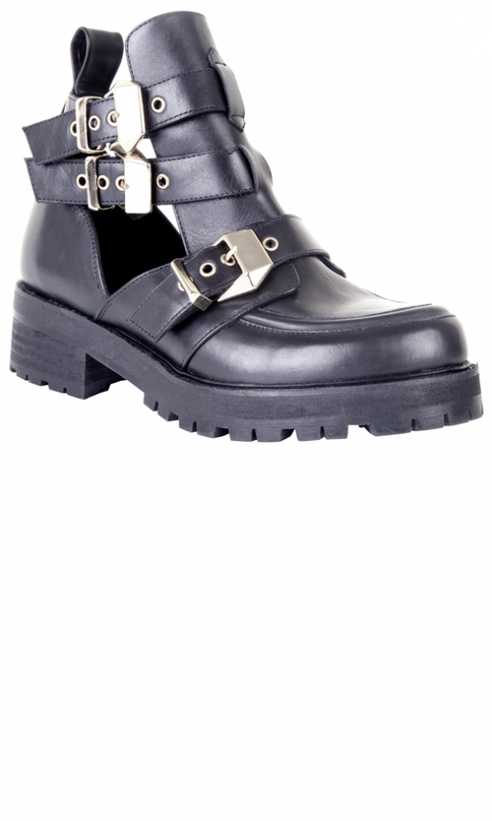 Office Black Buckled Boots, £90