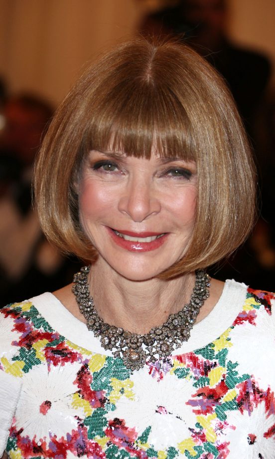 Anna Wintour's Iconic Short Hairstyle