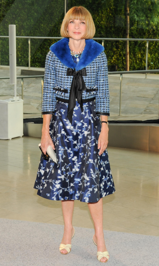 Anna Wintour At The CFDA Fashion Awards, 2013