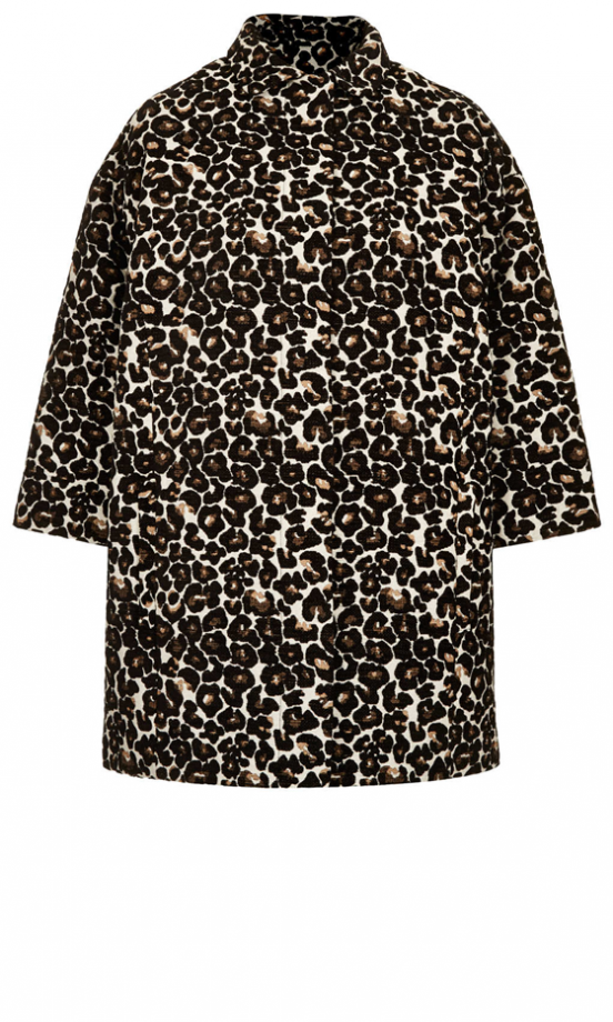 Topshop Animal Print Coat, £79