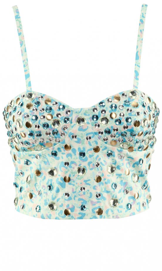 H&M Embellished Crop Top, £19.99