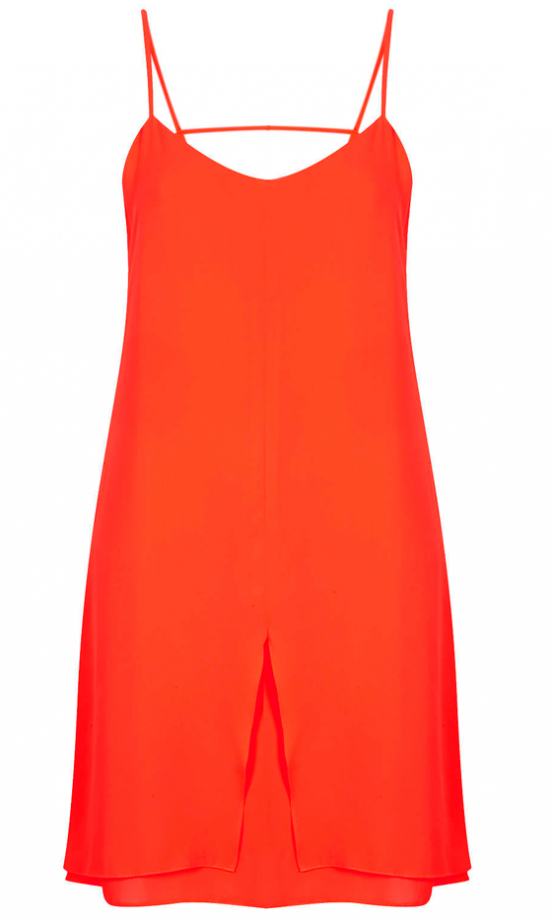 Topshop Orange Strappy Dress, £38