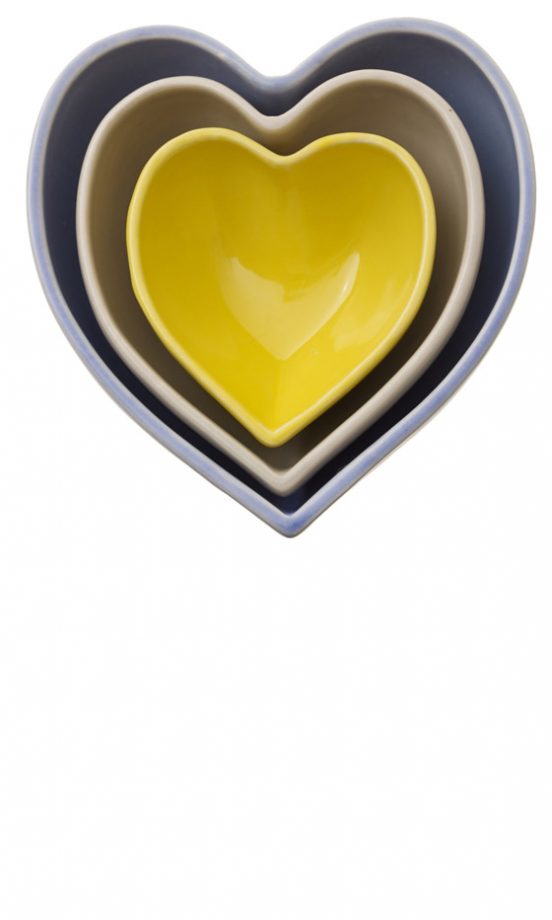 Oliver Bonas Ceramic Heart Bowls, £14.99