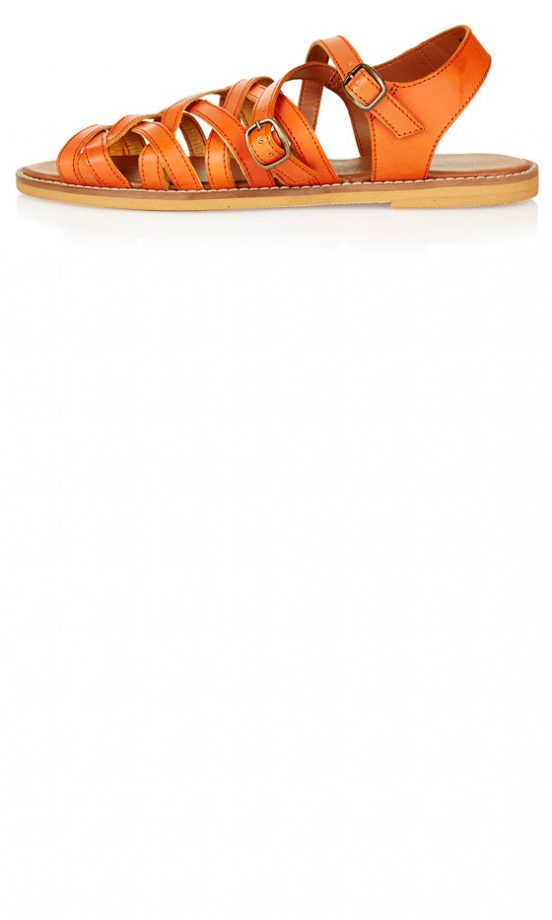 Topshop Orange Sandals, £28