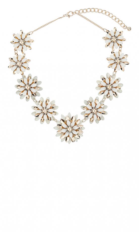 Miss Selfridge Daisy Necklace, £14