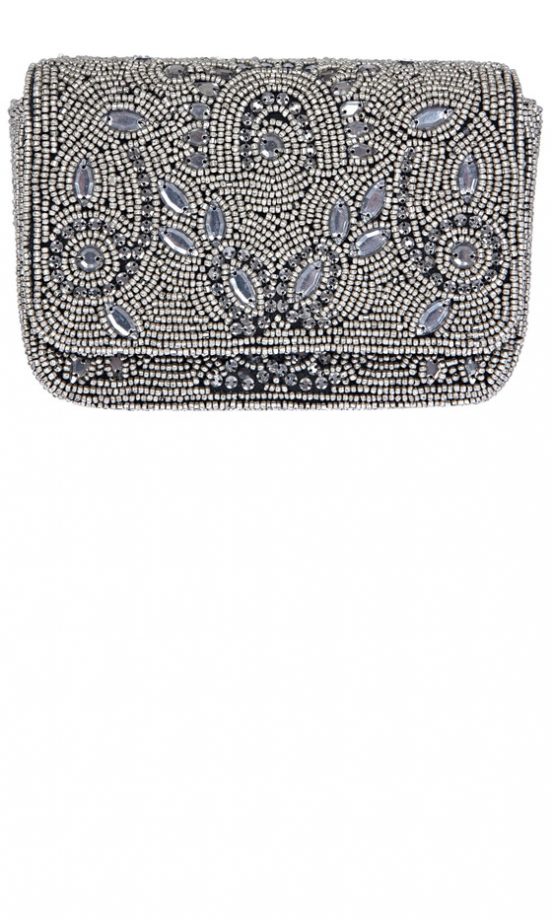 Miss Selfridge Beaded Clutch, £39