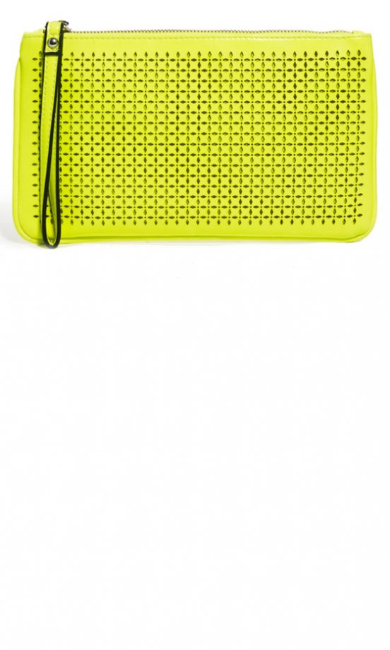New Look Neon Clutch, £9.99