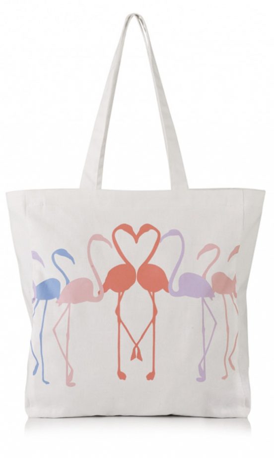 Oliver Bonas Flamingo Tote Bag, £16