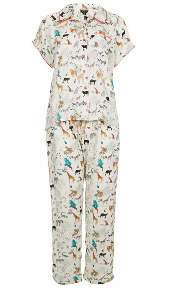 Topshop Animal Pyjamas, £28