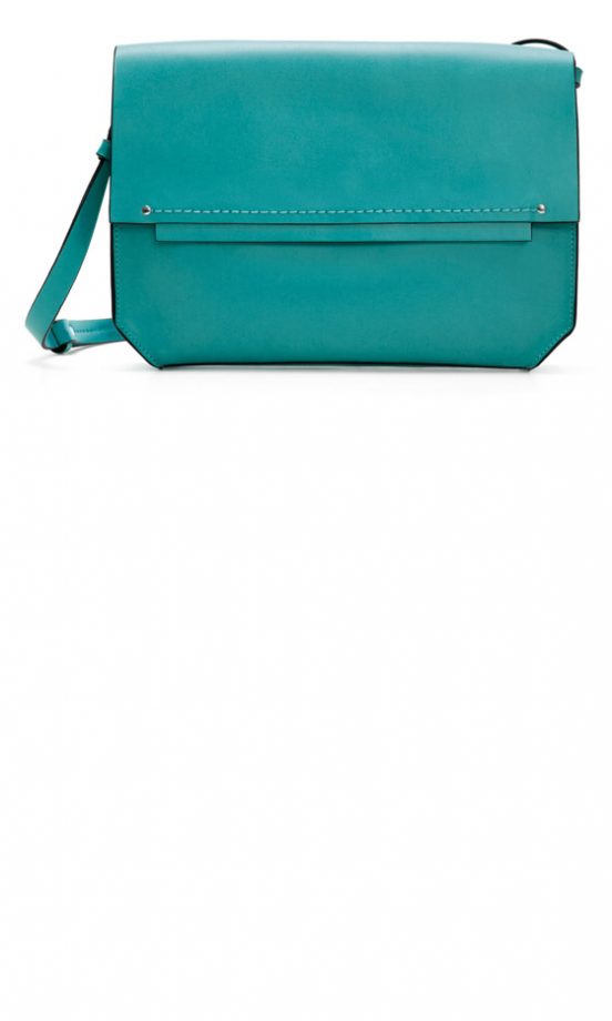 Zara Teal Messenger Bag, £19.99