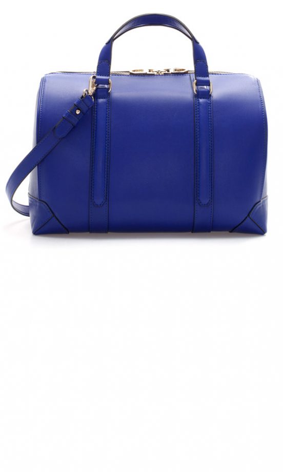 Zara Blue Bowling Bag, £39.99