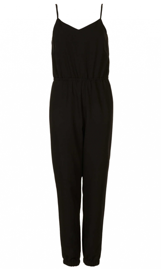 Topshop V Neck Waisted Jumpsuit, £45