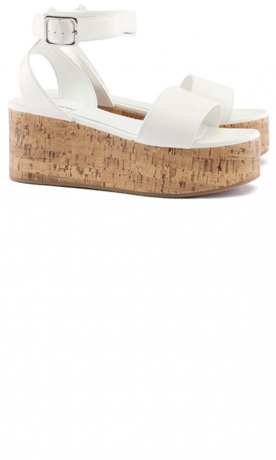 H&M White Flatforms, £24.99