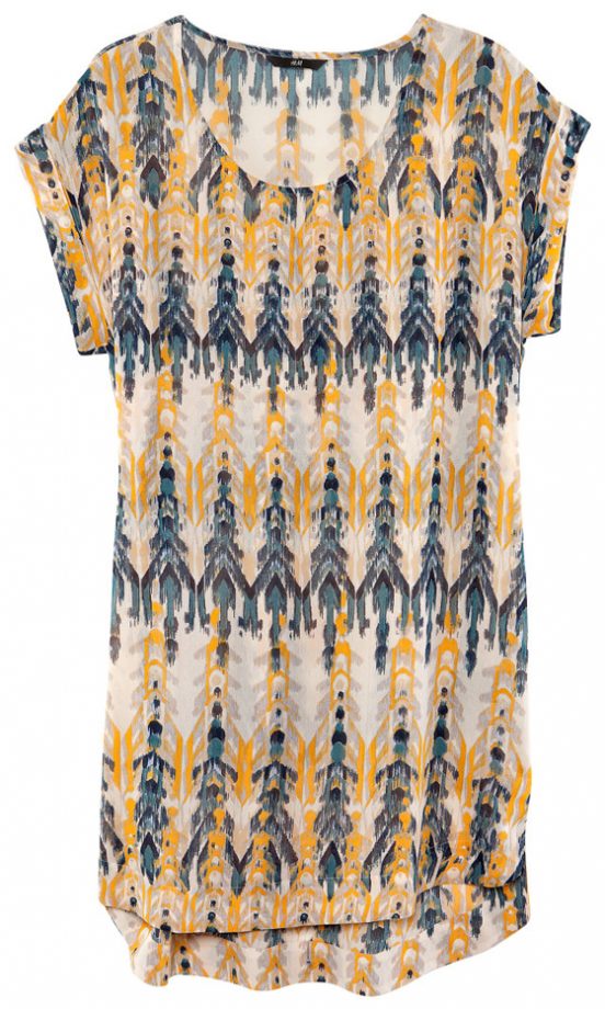 H&M Printed Blouse, £12.99