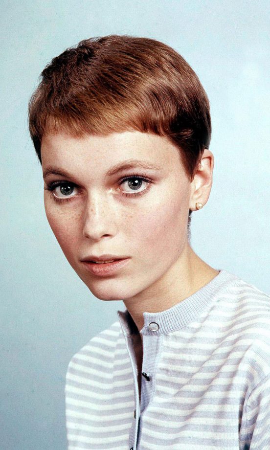 Mia Farrow's Iconic Short Hairstyle