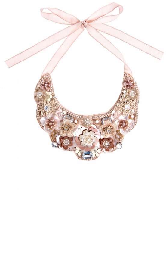 Miss Selfridge Flower Necklace, £25